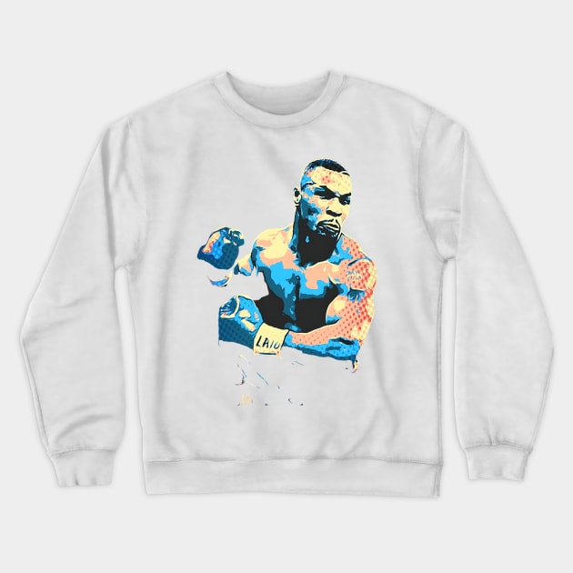 Pucnh Out Boxing 9 Crewneck Sweatshirt by Snapstergram